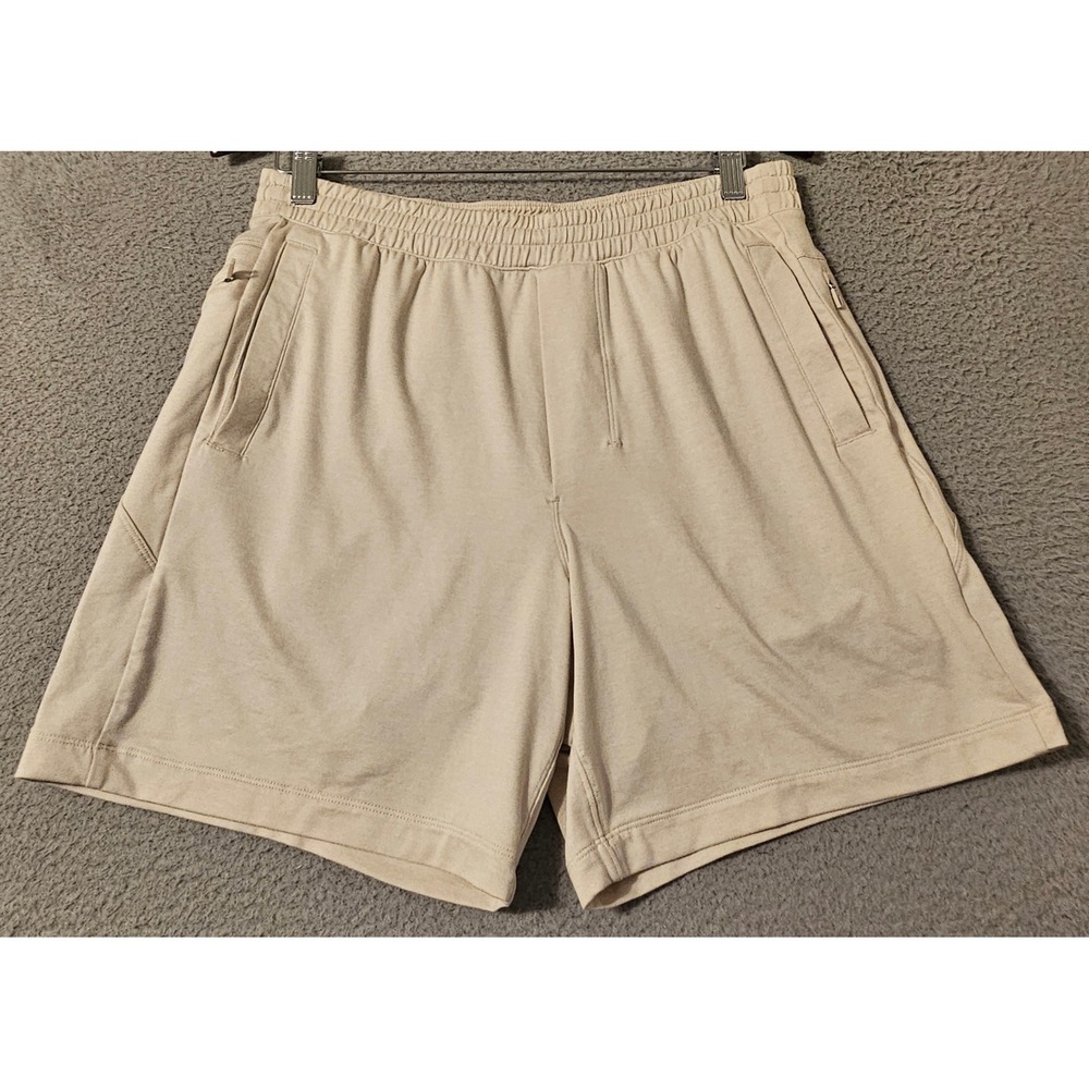 Birddogs Snug Lebowski Super Soft Series Gym Shorts Tan Mens Large 6 Inch Inseam